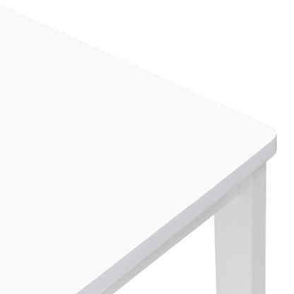 Eettafelstoelen 2 pcs Wit 40 x 47,5 x 99,5 cm