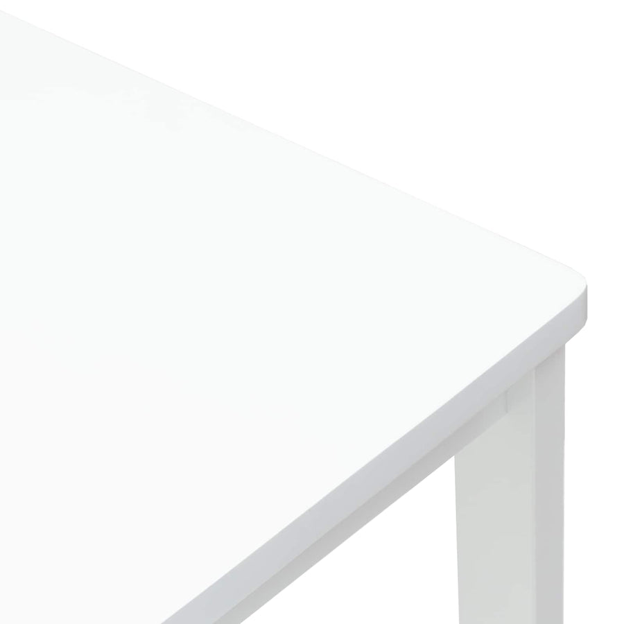 Eettafelstoelen 2 pcs Wit 40 x 47,5 x 99,5 cm