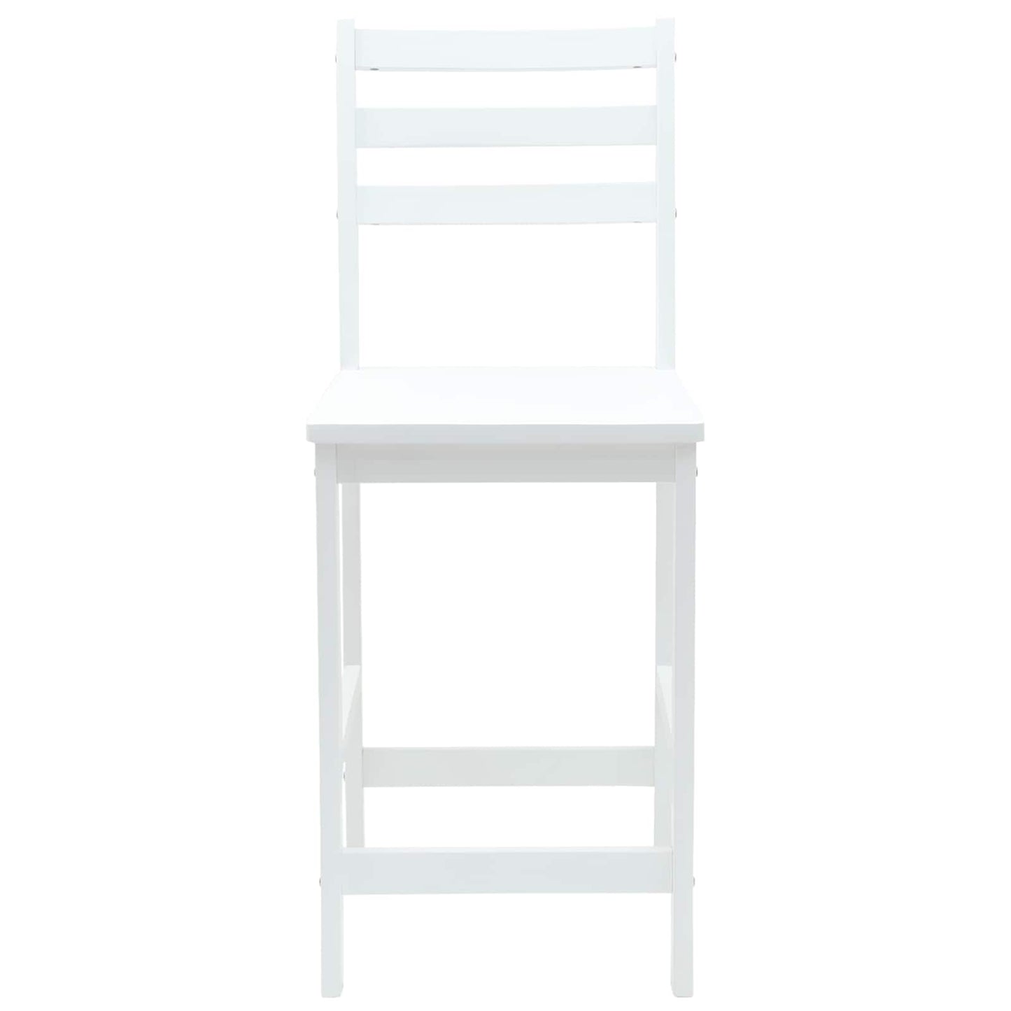Eettafelstoelen 2 pcs Wit 40 x 47,5 x 99,5 cm