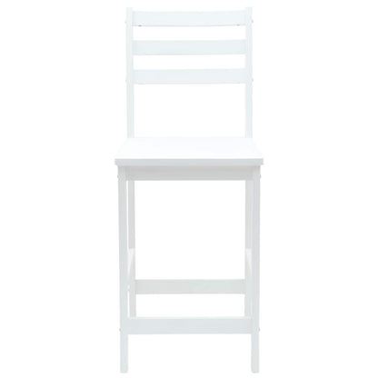 Eettafelstoelen 2 pcs Wit 40 x 47,5 x 99,5 cm