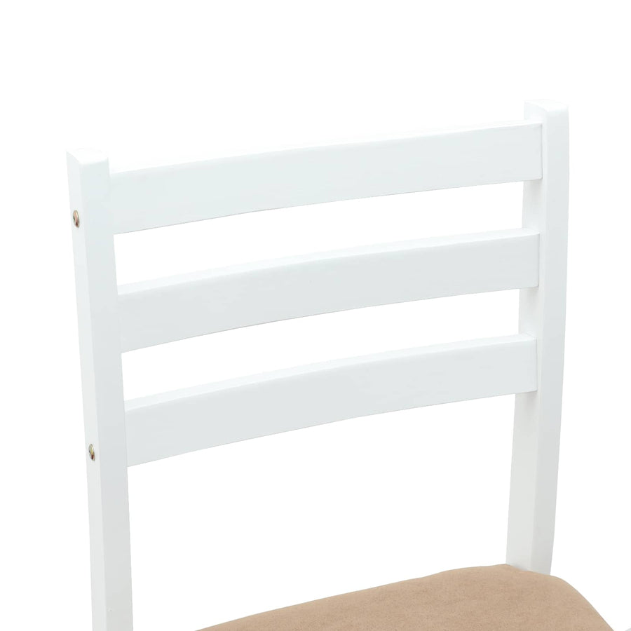 Eettafelstoelen 2 pcs Wit 40 x 47,5 x 99,5 cm