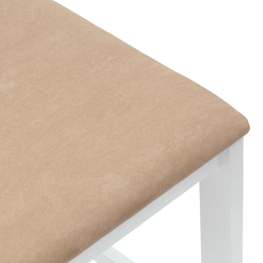Eettafelstoelen 2 pcs Wit 40 x 47,5 x 99,5 cm