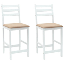 Eettafelstoelen 2 pcs Wit 40 x 47,5 x 99,5 cm