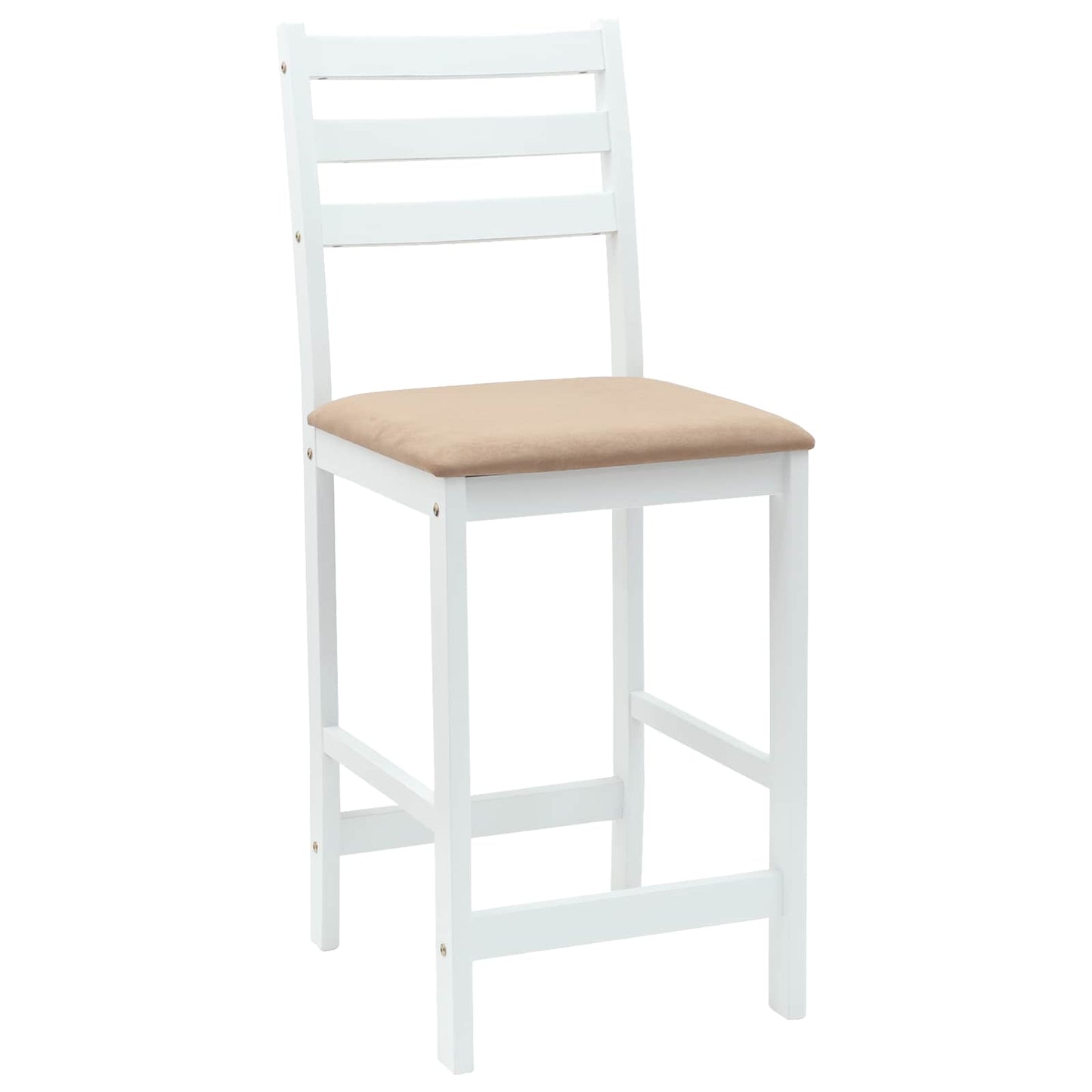 Eettafelstoelen 2 pcs Wit 40 x 47,5 x 99,5 cm