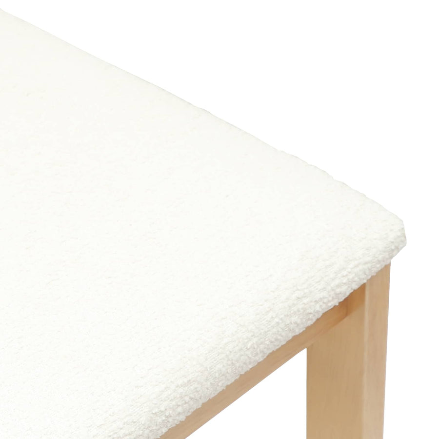 Eettafelstoelen 2 pcs Naturel 40 x 47,5 x 99,5 cm