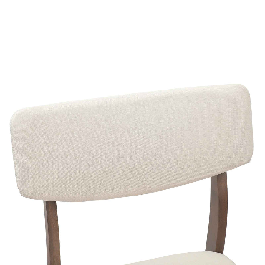 Eettafelstoelen 2 pcs Licht Bruin 48 x 49 x 95 cm