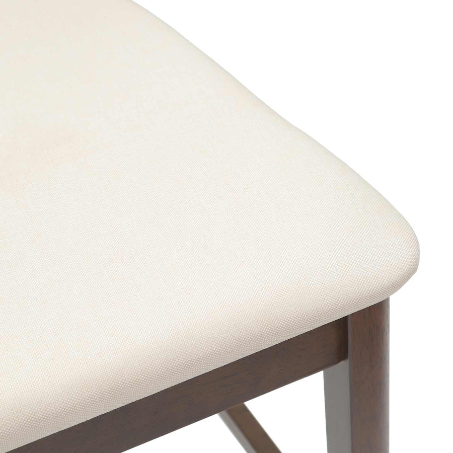 Eettafelstoelen 2 pcs Licht Bruin 48 x 49 x 95 cm