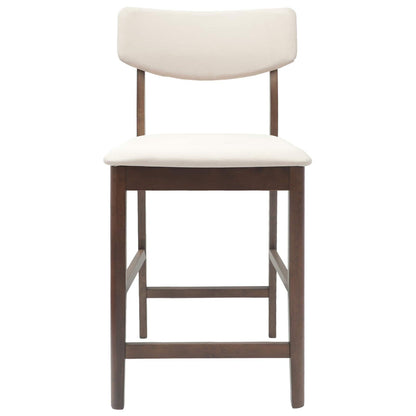 Eettafelstoelen 2 pcs Licht Bruin 48 x 49 x 95 cm