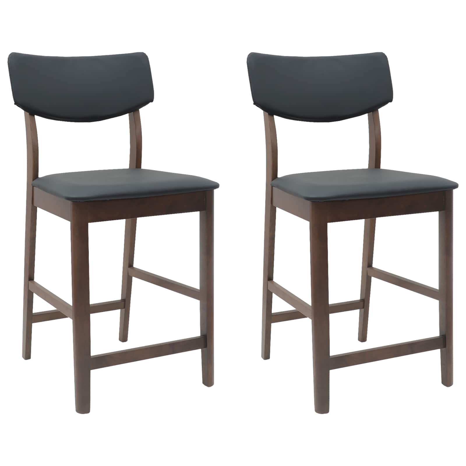 Eettafelstoelen 2 pcs Licht Bruin 48 x 49 x 95 cm