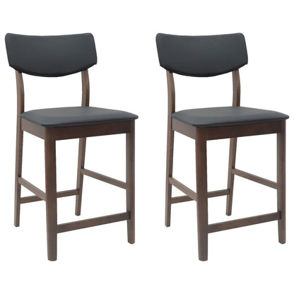 Eettafelstoelen 2 pcs Licht Bruin 48 x 49 x 95 cm