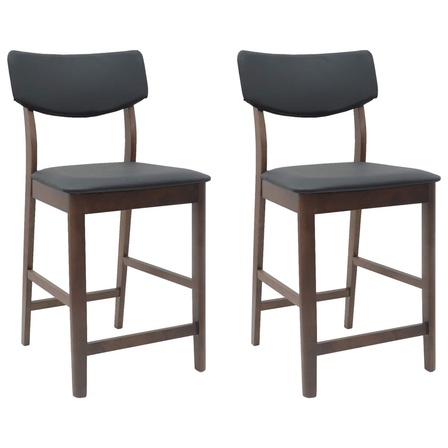 Eettafelstoelen 2 pcs Licht Bruin 48 x 49 x 95 cm