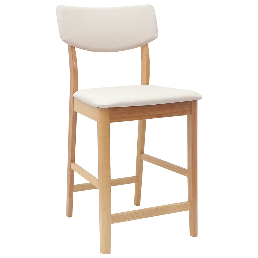 Eettafelstoelen 2 pcs Naturel 48 x 49 x 95 cm