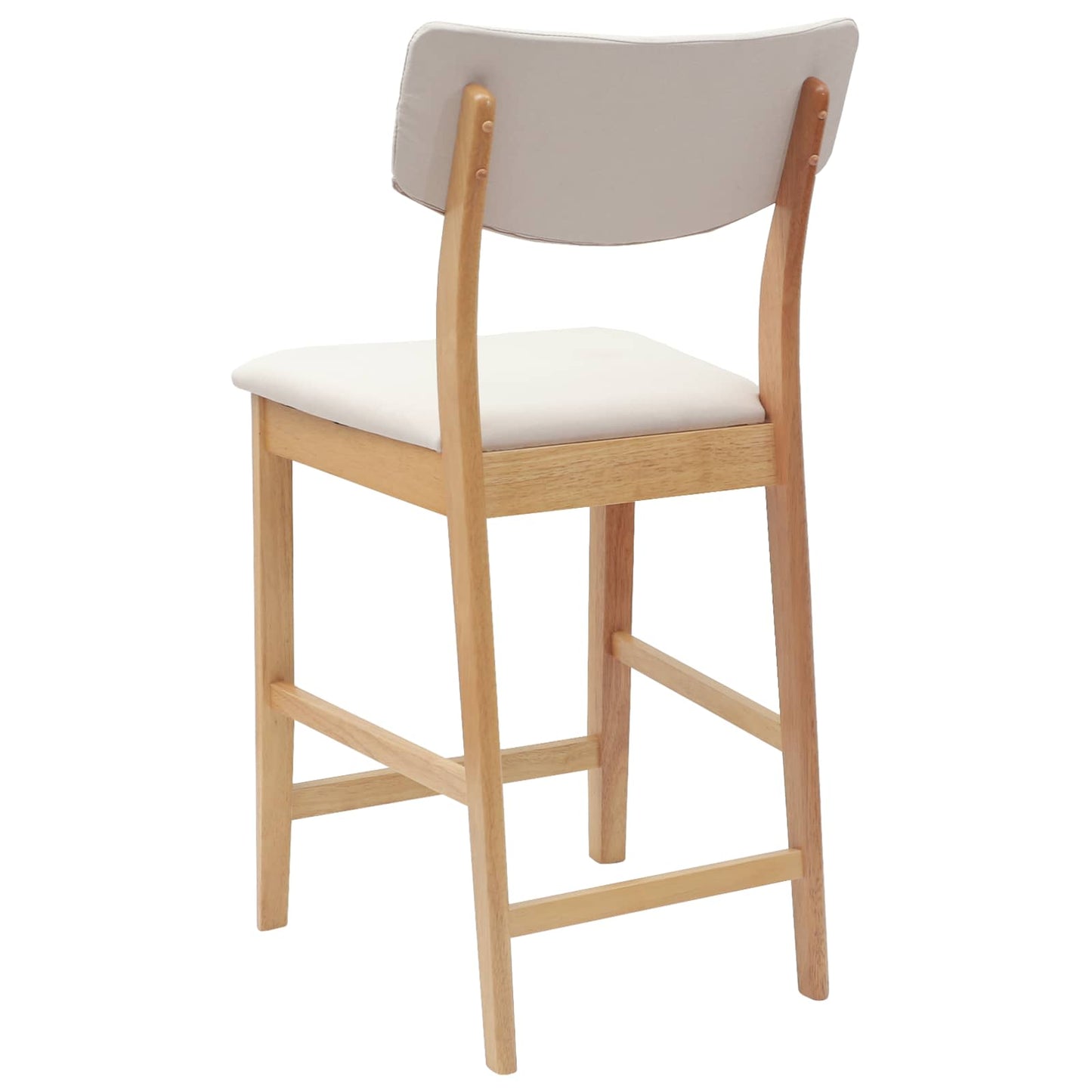 Eettafelstoelen 2 pcs Naturel 48 x 49 x 95 cm