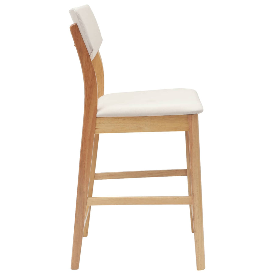 Eettafelstoelen 2 pcs Naturel 48 x 49 x 95 cm