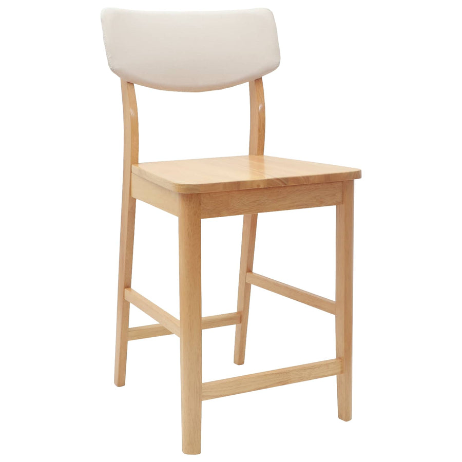 Eettafelstoelen 2 pcs Naturel 48 x 49 x 95 cm