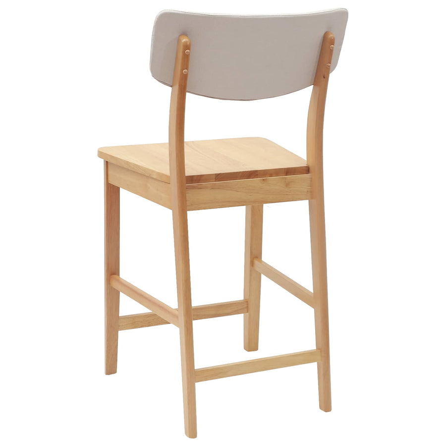 Eettafelstoelen 2 pcs Naturel 48 x 49 x 95 cm