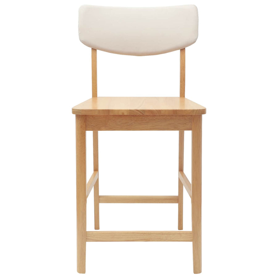 Eettafelstoelen 2 pcs Naturel 48 x 49 x 95 cm