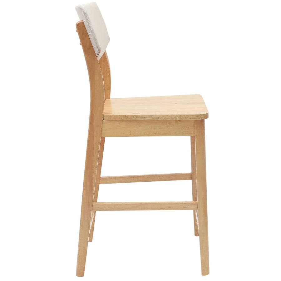 Eettafelstoelen 2 pcs Naturel 48 x 49 x 95 cm