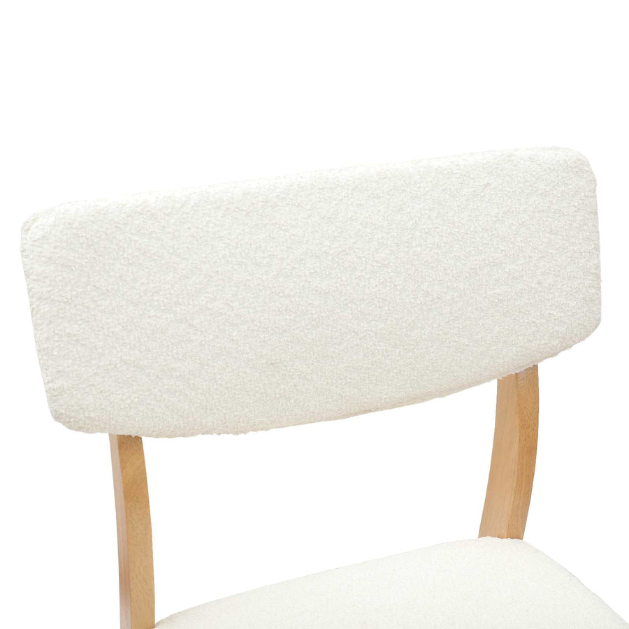 Eettafelstoelen 2 pcs Naturel 48 x 49 x 95 cm