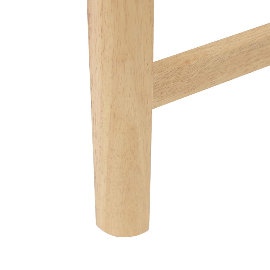 Eettafelstoelen 2 pcs Naturel 48 x 49 x 95 cm
