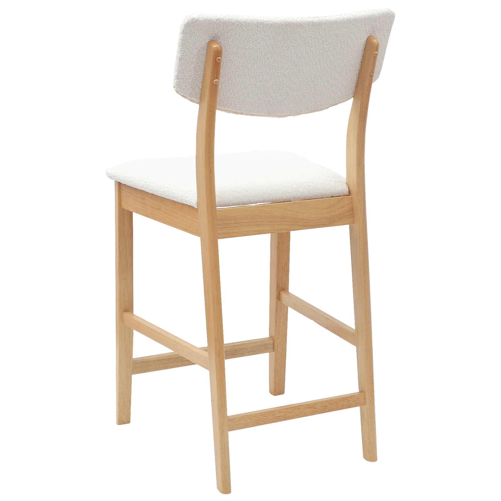 Eettafelstoelen 2 pcs Naturel 48 x 49 x 95 cm