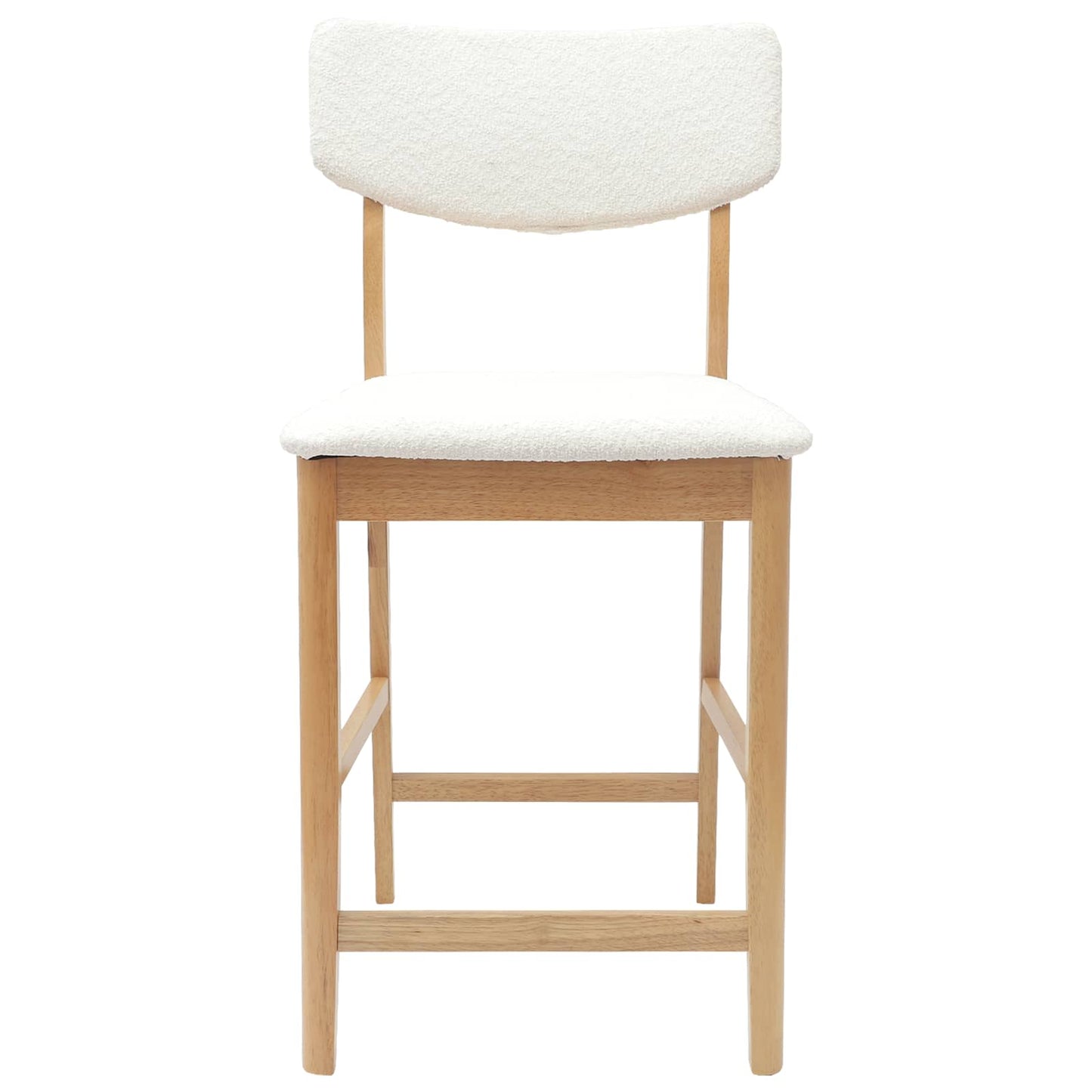 Eettafelstoelen 2 pcs Naturel 48 x 49 x 95 cm