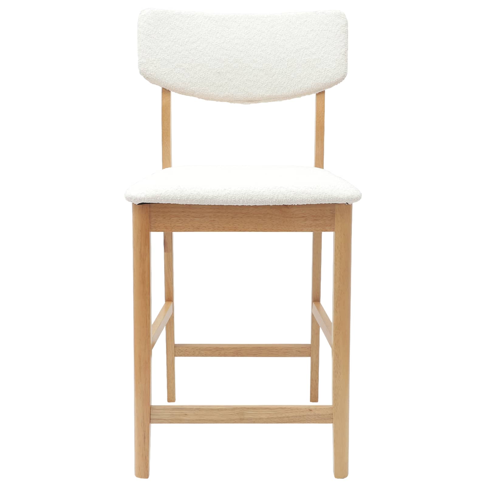 Eettafelstoelen 2 pcs Naturel 48 x 49 x 95 cm