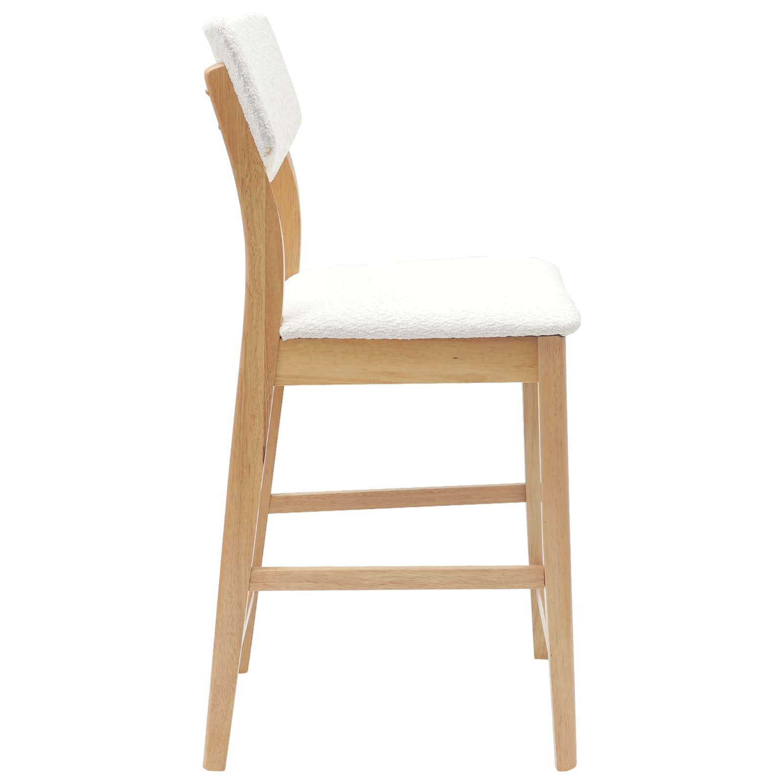 Eettafelstoelen 2 pcs Naturel 48 x 49 x 95 cm