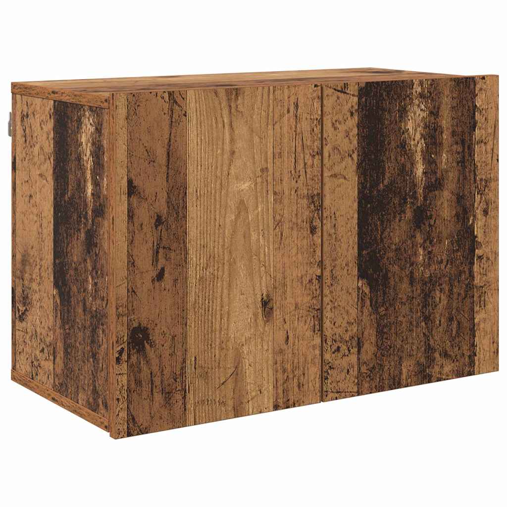 TV Eenheden Wandgemonteerd 6 pcs Oud hout Bewerkt hout