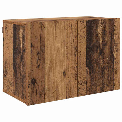 TV Eenheden Wandgemonteerd 6 pcs Oud hout Bewerkt hout