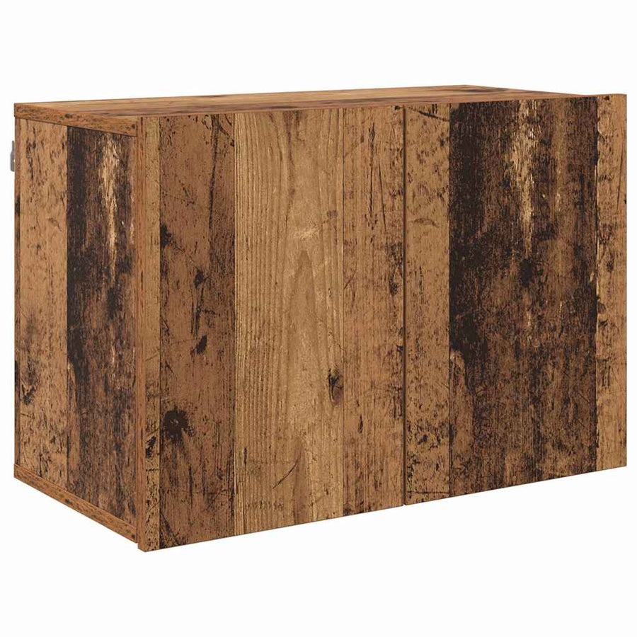 TV Eenheden Wandgemonteerd 6 pcs Oud hout Bewerkt hout