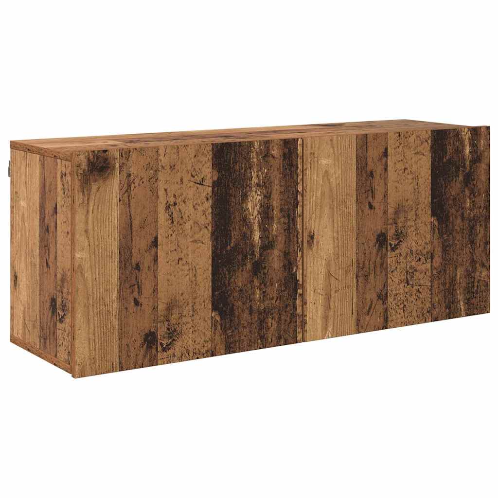 TV Eenheden Wandgemonteerd 6 pcs Oud hout Bewerkt hout