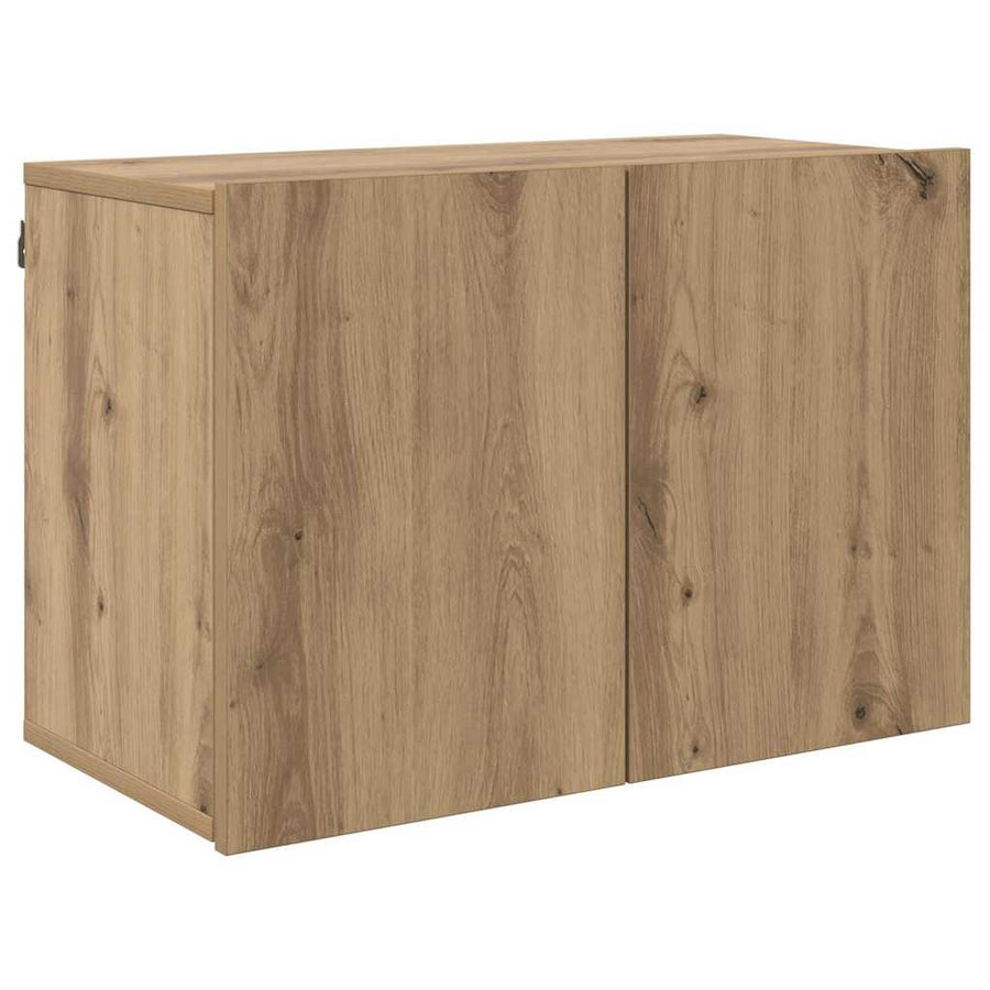 TV Eenheden 6 pcs artisanaal eikenkleurig Bewerkt hout