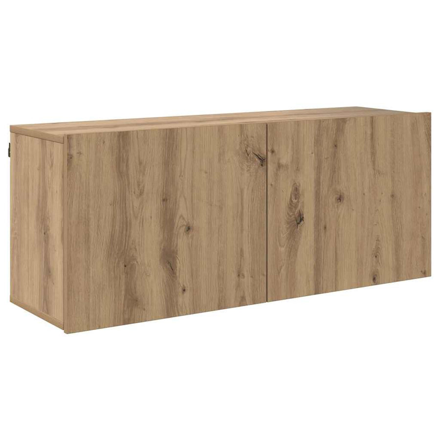 TV Eenheden 6 pcs artisanaal eikenkleurig Bewerkt hout