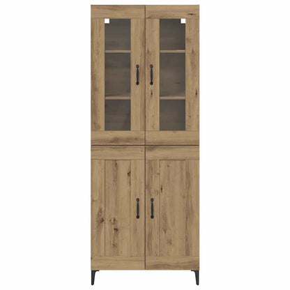 Hoge kast Artisan Eiken 69,5 x 34 x 180 cm Bewerkt hout