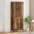 Highboard Reclaimed Wood 69.5 x 34 x 180 cm Engineered wood