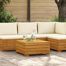 Tuin Bijzettafel Massief Acaciahout Bruin 60 x 60 x 30 cm