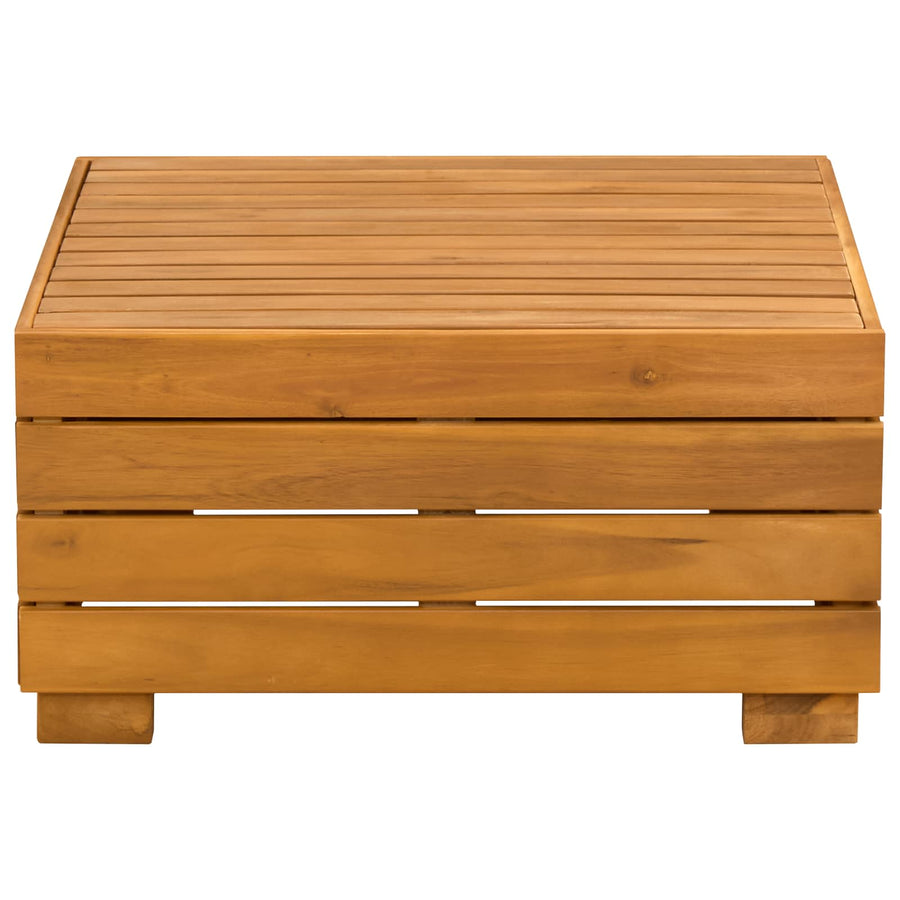 Tuin Bijzettafel Massief Acaciahout Bruin 60 x 60 x 30 cm