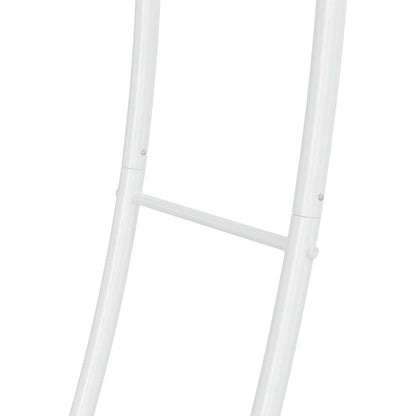 Trouwrand Wit 220 x 45 x 200 cm Staal