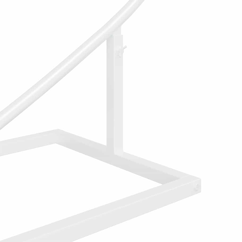 Trouwrand Wit 195 x 35 x 211 cm Staal
