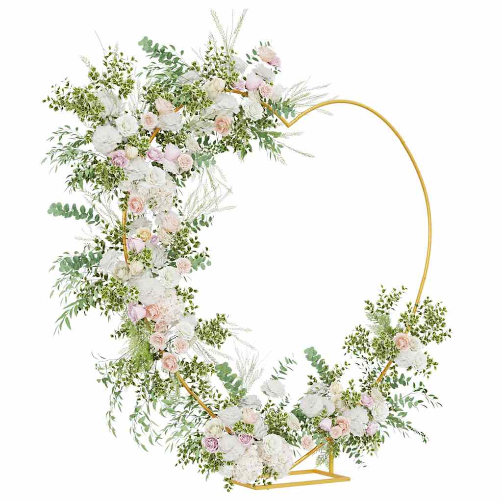 Trouwrand Goud 195 x 35 x 211 cm Staal