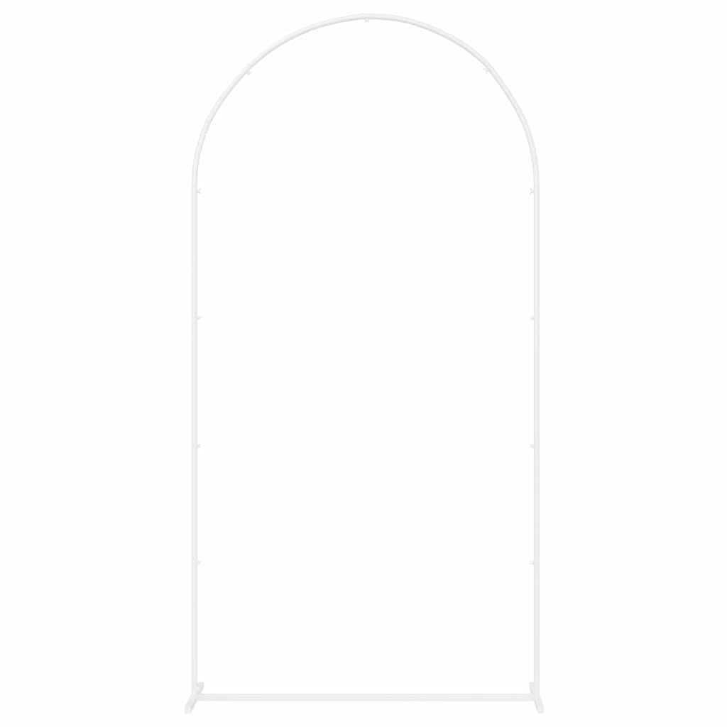 Trouwrand Wit 100 x 39 x 200 cm Staal