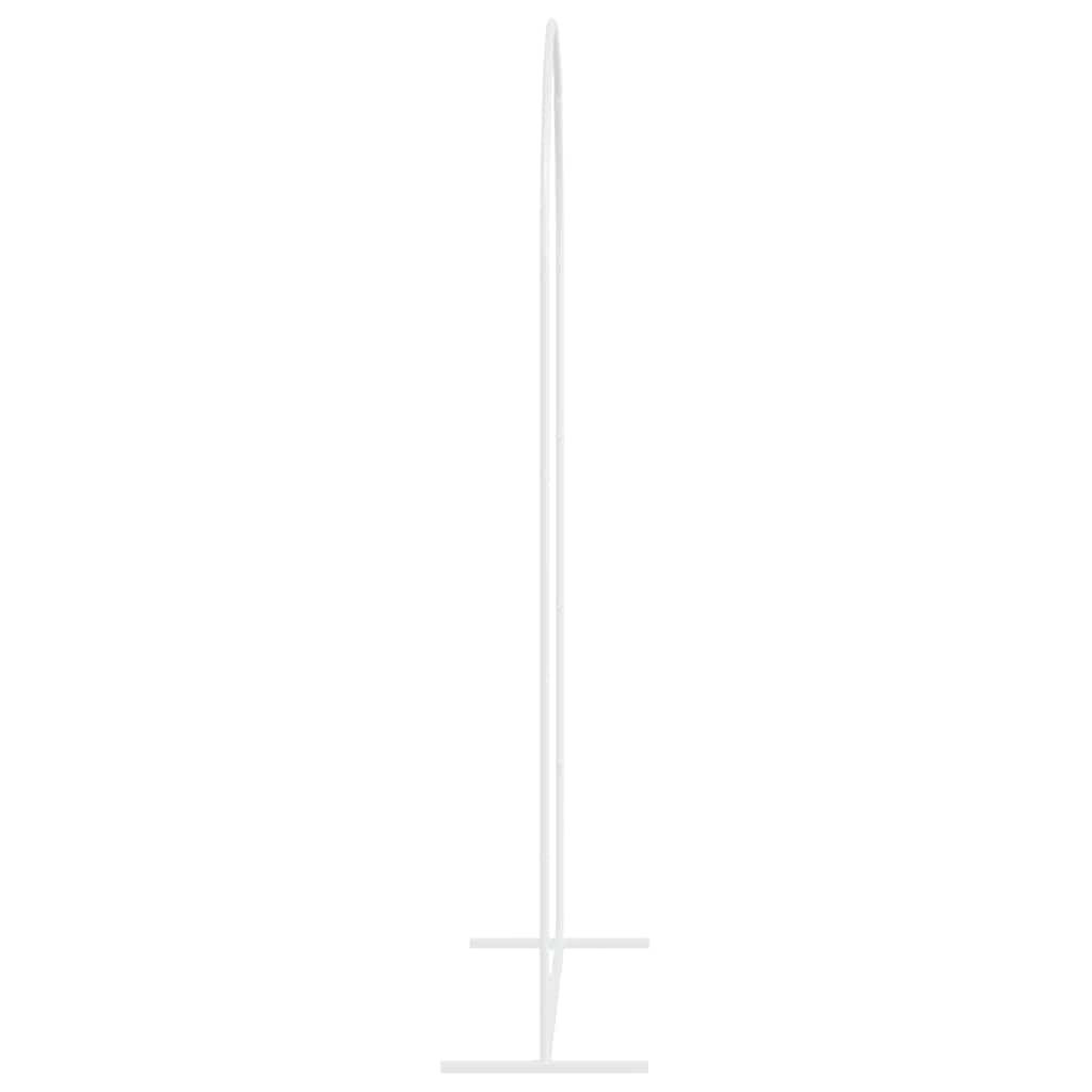 Trouwrand Wit 100 x 39 x 200 cm Staal
