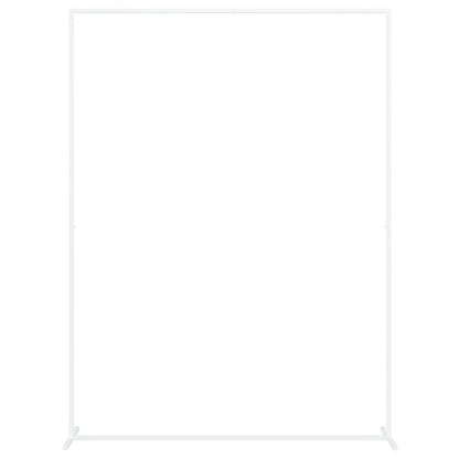 Trouwrand Wit 150 x 49,5 x 200 cm Staal