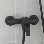 Shower Mixer Tap Black G 1 / 2 inch Copper