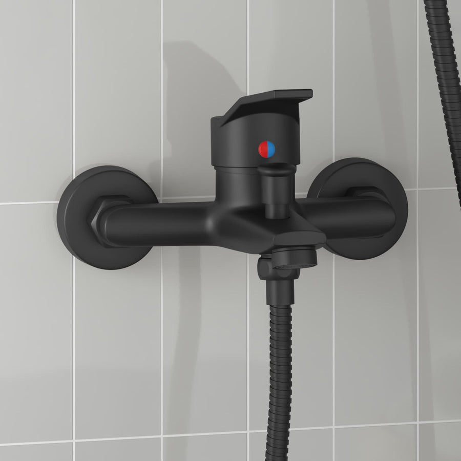 Douchemengkraan G 1 / 2 Inch Zwart zonder douchekop