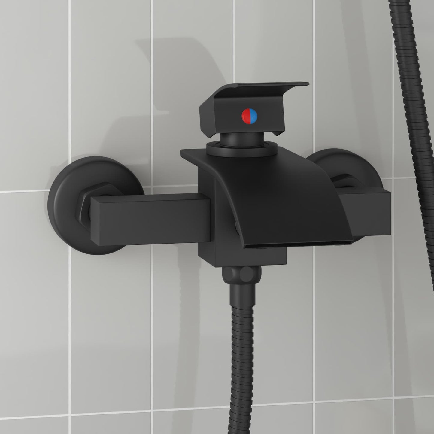 Douchemengkraan G 1 / 2 Inch Zwart zonder douchekop
