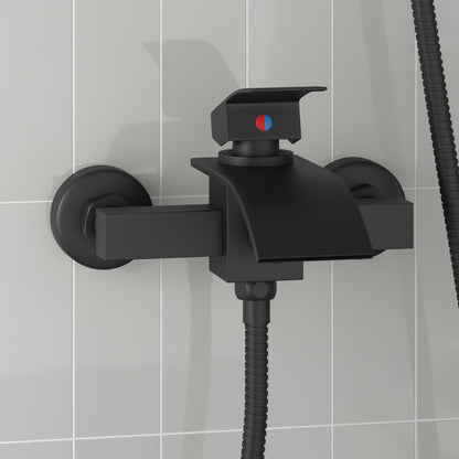 Douchemengkraan G 1 / 2 Inch Zwart zonder douchekop