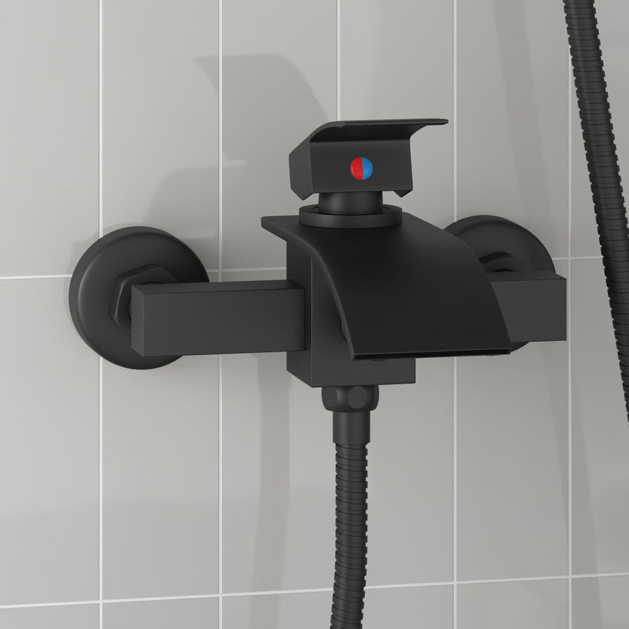 Douchemengkraan G 1 / 2 Inch Zwart zonder douchekop