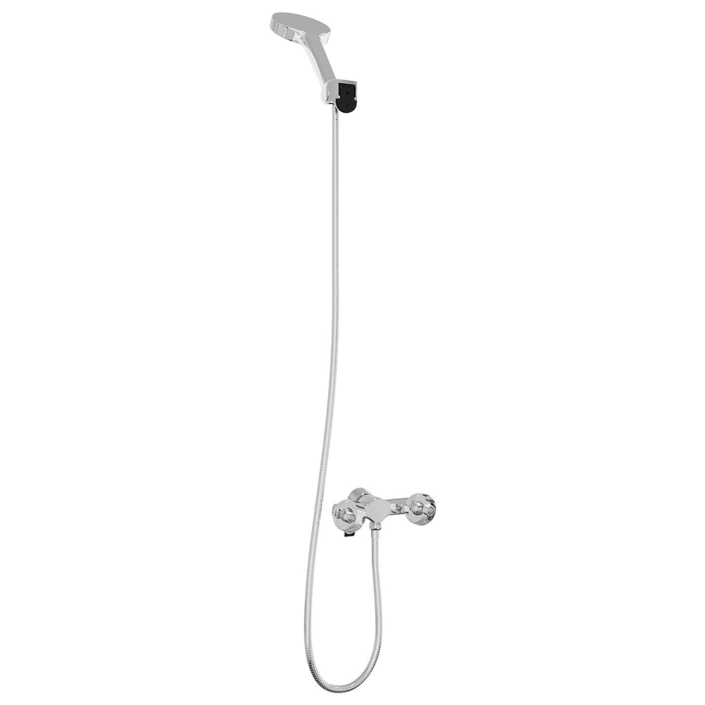 Doucheset G 1 / 2 Inch Koper Chroom met douchekop